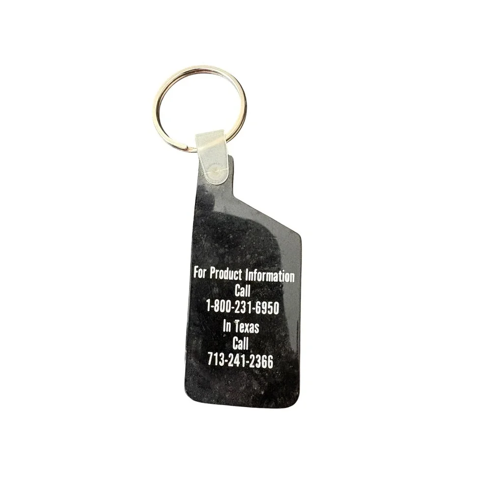 Shell AeroShell Oil W 15W-50 Aviation Oil Advertising Keychain Aircraft Pilot